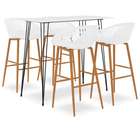 Swen Studio -  5 Piece Bar Set White